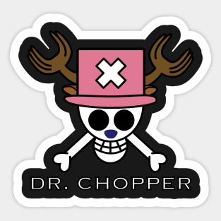 Chopper Pirate Flag Sticker